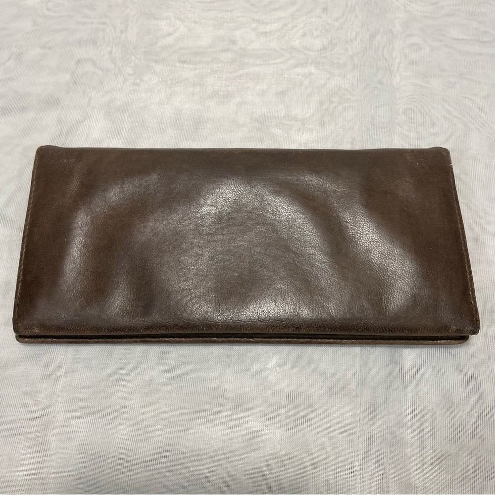 Vintage Dior Brown Leather Wallet with Dior Signature Logo - Picture 2 of 10